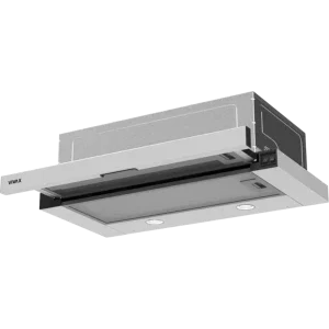 Hota incorporabila VIVAX telescopică CHO‑60PT100T X, Putere de absorbtie 289 m3/h, Clasa D, 2 trepte de viteza, Iluminare LED, 60 cm, Inox