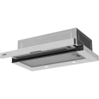 Hota incorporabila VIVAX telescopică CHO‑60PT100T X, Putere de absorbtie 289 m3/h, Clasa D, 2 trepte de viteza, Iluminare LED, 60 cm, Inox