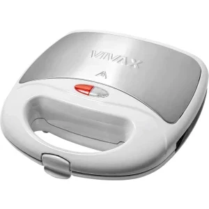 VIVAX Sandwich maker TS-7501WHS, 750W, Alb/Argintiu