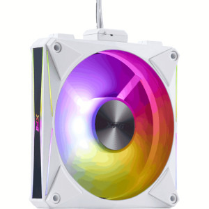 XPG Huricane Mag 120 ARGB 4 Fan Pack White