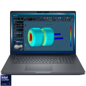 Laptop DELL 18 Pro Max 18 Plus MB18250, QHD+, Procesor Intel® Core™ Ultra 7 265HX (30M Cache, up to 5.30 GHz), 32GB DDR5 CSODIMM, 1TB SSD, RTX PRO 3000 Blackwell 12GB, Win 11 Pro, 3Yr ProSupport