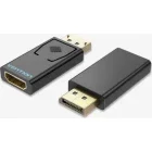 Adaptor Vention 1x DisplayPort Male - 1 x HDMI Female, Black