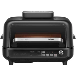 MOVA Gratar electric cu Airfryer IG20 Pro, 1750W, 6.5L, Negru