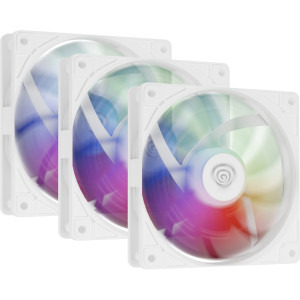 Genesis Oxal ARGB 120mm White Three Fan Pack