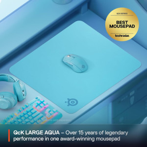 SteelSeries QcK Large Aqua