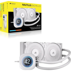 Corsair Nautilus 240 RS LCD White