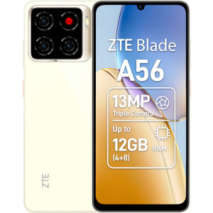 ZTE Blade A56, 128GB, 4GB RAM, Dual SIM, 4G, 4-Camere, Floating Gold