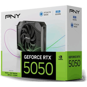 PNY GeForce RTX 5050 Single Fan 8GB GDDR6 128-bit DLSS 4.0