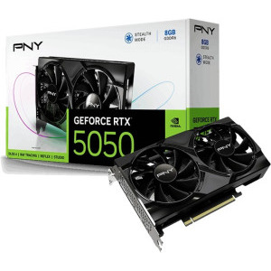 PNY GeForce RTX 5050 Dual Fan 8GB GDDR6 128-bit DLSS 4.0