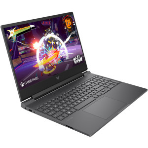 HP Gaming 15.6'' Victus 15-fb3030nn, FHD IPS 144Hz, Procesor AMD Ryzen™ 5 7535HS (16M Cache, up to 4.55 GHz), 12GB DDR5, 1TB SSD, GeForce RTX 4050 6GB, Free DOS, Mica Silver