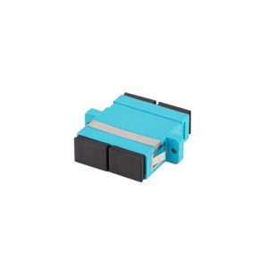 Accesoriu retea Lanberg Adaptor fibra optica MM SC/UPC duplex OM3 FA-SCUP-MD31-0001-TQ Turquoise
