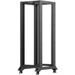 Lanberg OR01-6832-B 32U, Stand alone open rack, 600 x 800, Black