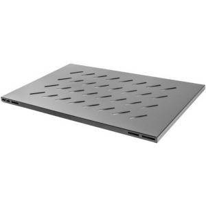 Lanberg AK-1009-B 1U, 19, Fixed Shelf, 715 mm, 120 kg, Black