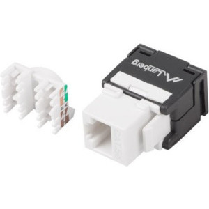 Accesoriu retea Lanberg Modul Keystone KSU5-2000 RJ45 Cat.5e UTP Tool-free, Black