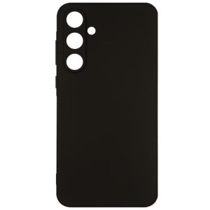 Lemontti Capac protectie spate Silicon Silky Black pentru Galaxy A55