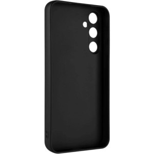 Lemontti Capac protectie spate Silicon Silky Black pentru Galaxy A55