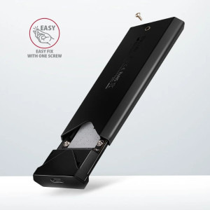 AXAGON EEM2-UB2 M.2 NVMe USB-C 3.2 Gen 2 Black