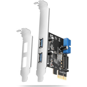 Adaptor AXAGON PCEU-232RS 1x PCI-E - 2x USB 3.0 tip A Female + 1x USB 3.0 19-pin