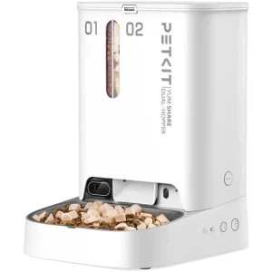 PetKit Dozator automat de hrana pentru animale YumShare Alb
