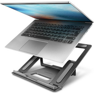 Stand/Cooler notebook AXAGON STND-L stand aluminiu pliabil 10-17.3 inch Grey