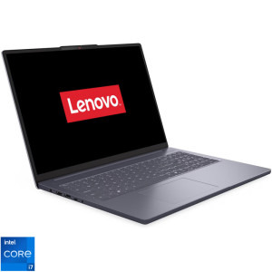 Laptop Lenovo 16'' IdeaPad Slim 3 16IRH10, WUXGA IPS, Procesor Intel® Core™ i7-13620H (24M Cache, up to 4.90 GHz), 16GB DDR5, 1TB SSD, Intel UHD, No OS, Luna Grey