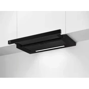 Electrolux telescopica LFP626AK, Putere de absorbtie 600 m3/h, 3 trepte, ExtractionTech Plus, Clasa A, 60 cm, Negru