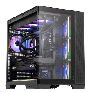 PC Gaming GREUCEANU Comic Con Edition, AMD Ryzen 7 9850X3D 4.7GHz, 32GB DDR5, 1TB SSD, RX 9070 XT 16GB GDDR6, Iluminare RGB