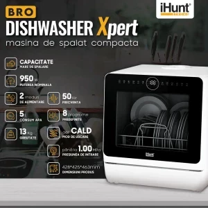 iHunt Bro Xpert, Compacta, 8 programe, Clasa D, Alb