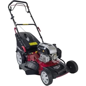 Steinhaus Masina de tuns autopropulsata iarba pe benzina PRO-GLM510, 4.1 CP, 171 cm3, latime taiere 51 cm, inaltime taiere 25-75 mm, 7 trepte de taiere, sac colector 60 L, functie de colectare / mulcire