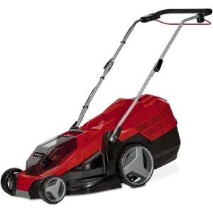 Einhell Masina de tuns iarba cu acumulator PXC GE-CM 36/43 Li M-Solo, latime taiere 43 cm, inaltime taiere 25-75 mm, 6 trepte de taiere, sac colectare 63 L, fara acumulator inclus