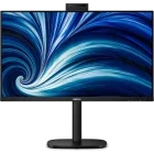 Monitor LED Philips 32B2U3601H 31.5 inch QHD IPS 4 ms 100 Hz Webcam USB-C