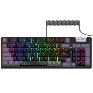 AQIRYS Adara Black HaiMu Pink Switch Mecanica
