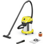 Aspirator Karcher WD 3 S V-17/4/20, cu sac, 1000W, 17L, Galben/Negru