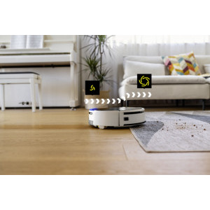 Karcher RVF 7 Comfort Extra, Li-Ion 14.4 V 5200 mAh, 13000Pa, 0.25L, Alb/Negru