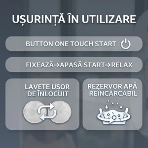 iHunt pentru geamuri Window 3 Ultra, 500 mAh, 2500Pa, Alb