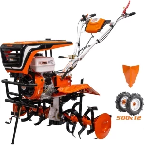 Ruris Motocultor pe benzina 915K, 15 CP, 420 cm3, 4 timpi, adancime sapare 36 cm, latime sapare 75-110 cm