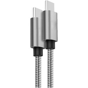 Lemontti USB-C Male la USB-C Male, 1.5 m, Grey