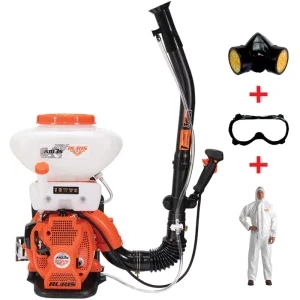 Ruris Atomizor A103S, 3 CP, 44 cm3, 2 timpi, rezervor 16 L, 4 trepte pulverizare, pompa booster