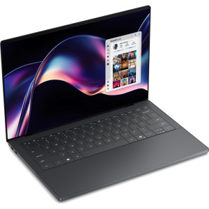 DELL 14'' XPS 14 DA14260, 2.8K OLED 20-120Hz Touch, Procesor Intel® Core™ Ultra X7 358H (18M Cache, up to 4.80 GHz), 32GB LPDDR5X, 1TB SSD, Intel Arc B390, Win 11 Pro, Graphite, 3Yr ProSupport
