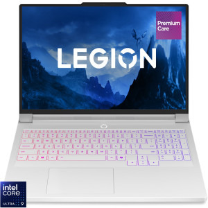 Lenovo Gaming 16'' Legion Pro 7 16IAX10H, WQXGA OLED 240Hz G-Sync, Procesor Intel® Core™ Ultra 9 290HX Plus (36M Cache, up to 5.50 GHz), 32GB DDR5 CSODIMM, 1TB SSD, GeForce RTX 5090 24GB, No OS, Glacier White, 3Yr Onsite Premium Care
