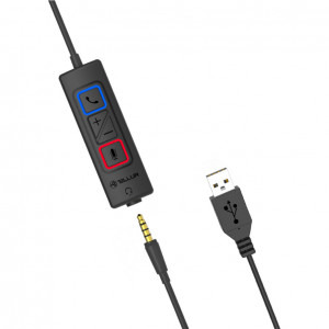 Tellur Office/Call Center, Voice 420, USB/Jack 3.5mm, negru