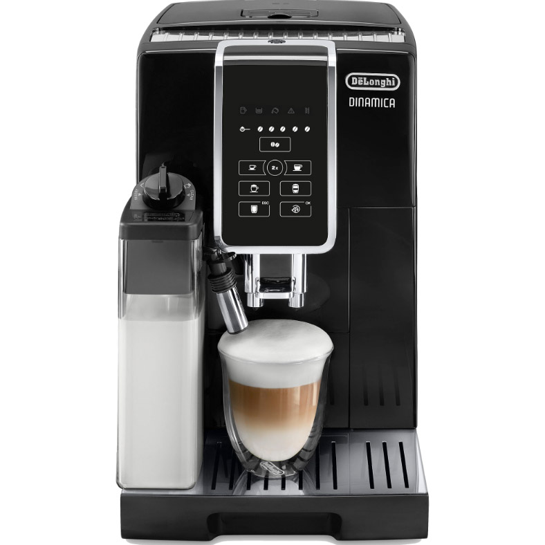 Espressor de cafea DeLonghi Dinamica ECAM 350.50.B, 1450W, 15 bari, 1.8L