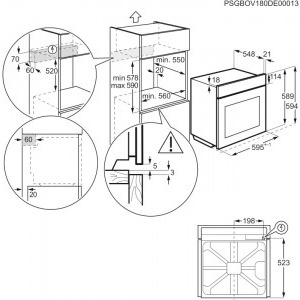 Electrolux EOF3C70X, 72 L, Autocuratare catalitica, Gril, Surround Cook, MultiLevel Cooking, Clasa A, Inox