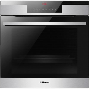Cuptor incorporabil Hansa BOEI697220, 77 L, 12 Functii, Grill, Clasa A, Inox
