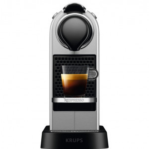 Nespresso by Krups CitiZ, 19 bari, 1260W, 1L, Argintiu