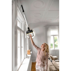 Karcher VC 7 Cordless yourMax, vertical, 0.8L, Alb/Negru