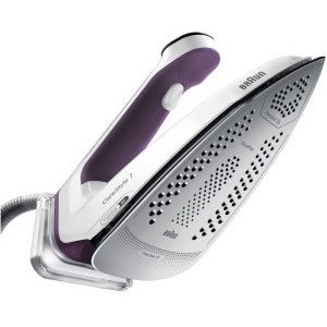 Braun Statie de calcat CareStyle 7 IS7266VI, 2700W, 160g/min, Alb/Violet