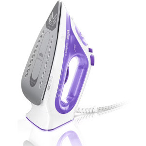 Braun Fier de calcat TexStyle 3 SI3042VI, 2350W, 45g/min, Alb/Violet
