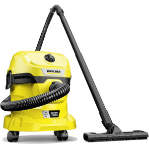 Karcher WD 2-18 V / Battery Set, cu sac, 12L, Galben/Negru