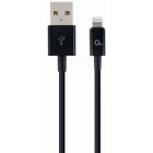 Cablu de date / adaptor Gembird USB-A Male la Lightning Male, 2 m, Black